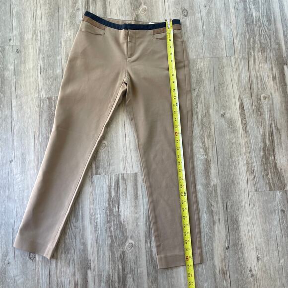 Club Monaco Ankle Length Brown Dress Pants Women Size 0 Pre-loved - Picture 7 of 12